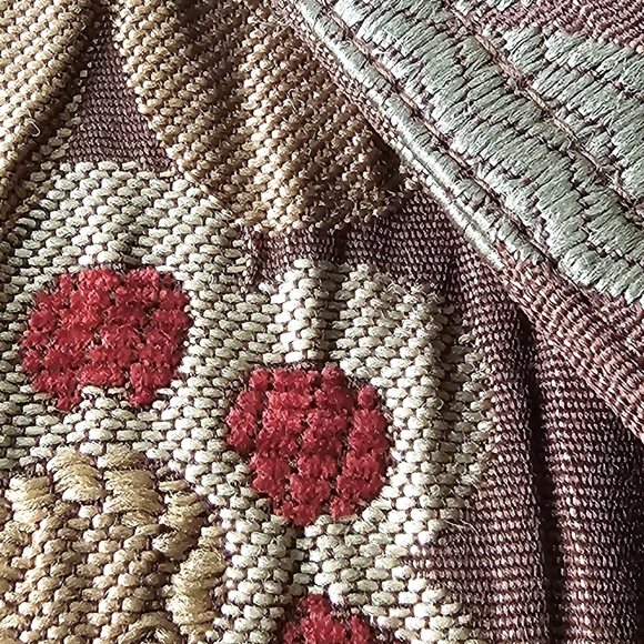 NWoT Unique Embroidered Floral Jacket Seasonless Wear 1X ELCC - Picture 4 of 12